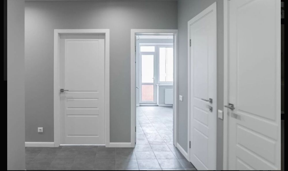 Установка двери, есик орнату