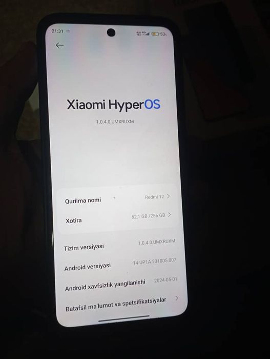 Redmi 12 8/256 Sotiladi