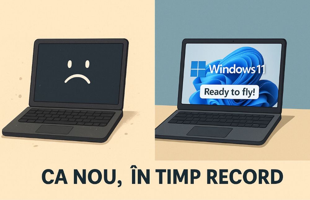 Servicii instalare Windows 11/10/8.1 /Office 2021, licenta PC /Laptop