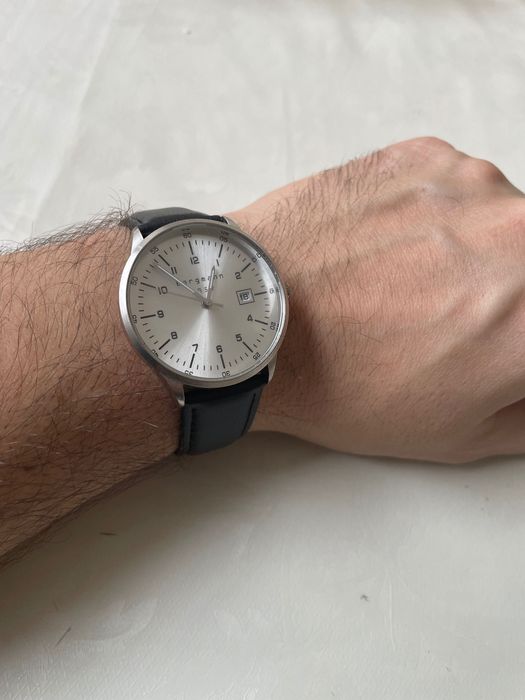 Ceas unisex Bergmann 1957 cu data