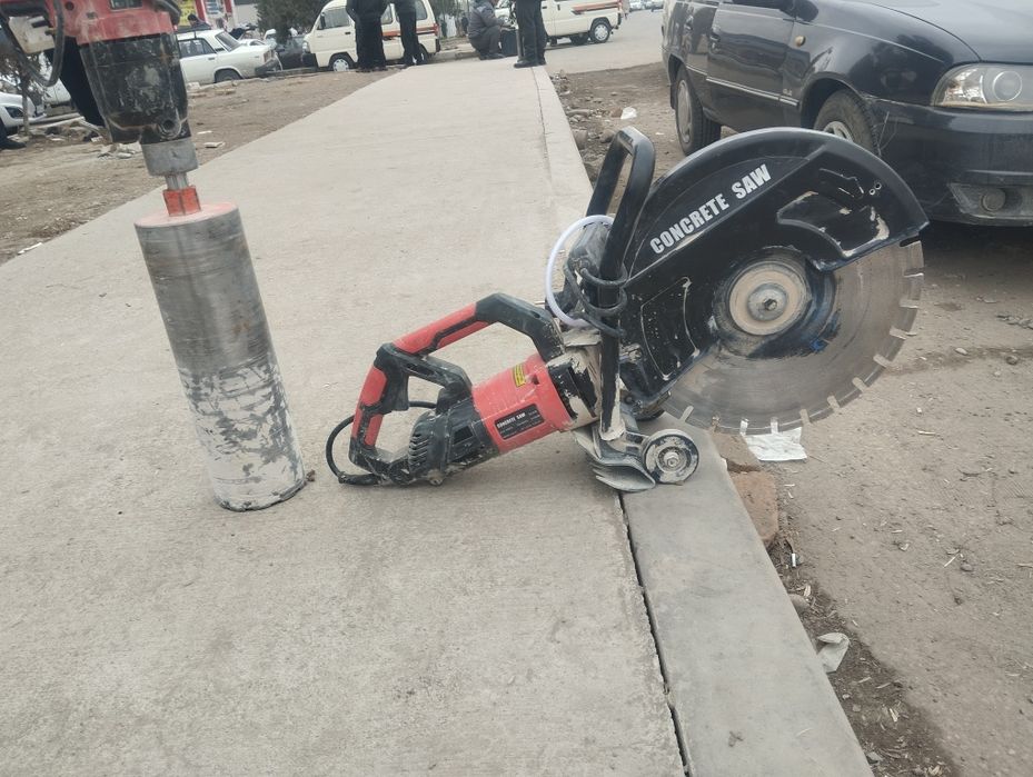 Алмазная резка бетона кирпича beton devor kesish rezka