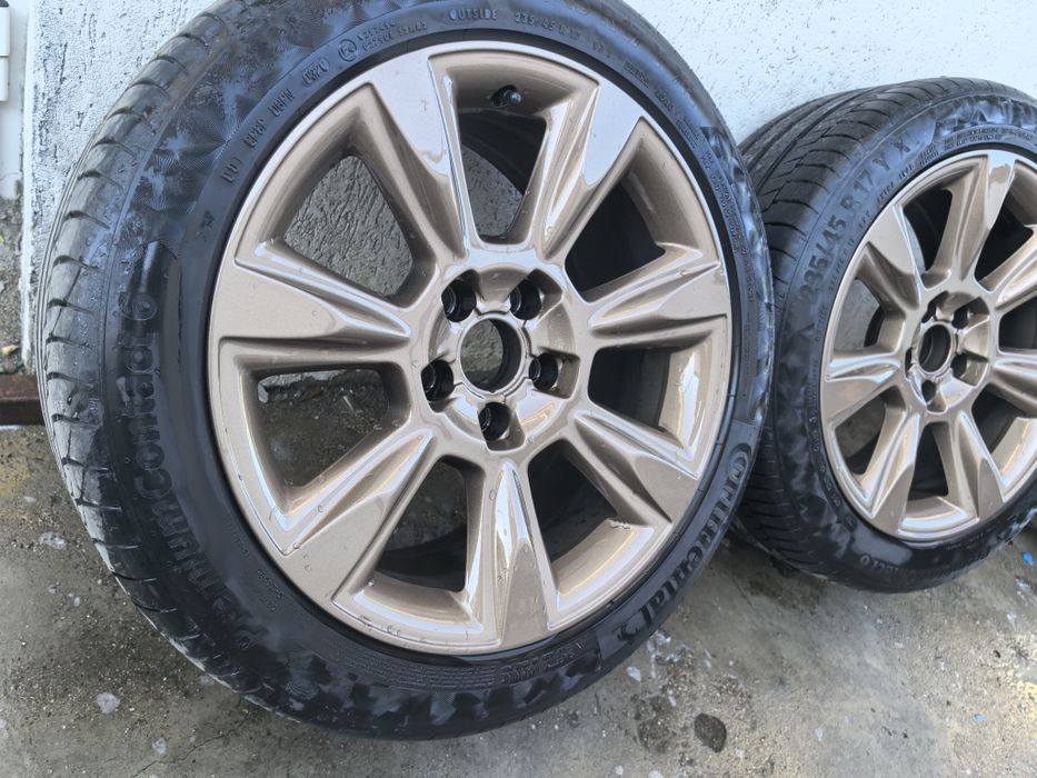 Jante 17 inch originale Audi, 235 45 17 anvelope vara