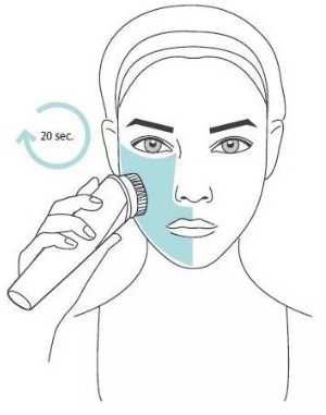 Уред за почистване на лице Face Clean Pro (Електрическа Четка) (Четка)