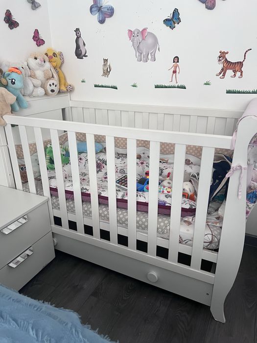 Patut bebe laterale detasabile