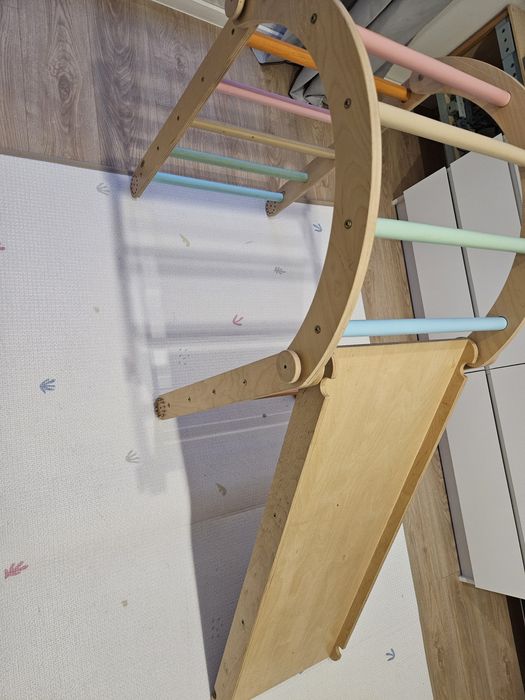 Пиклер wooden magic с арка и пързалка