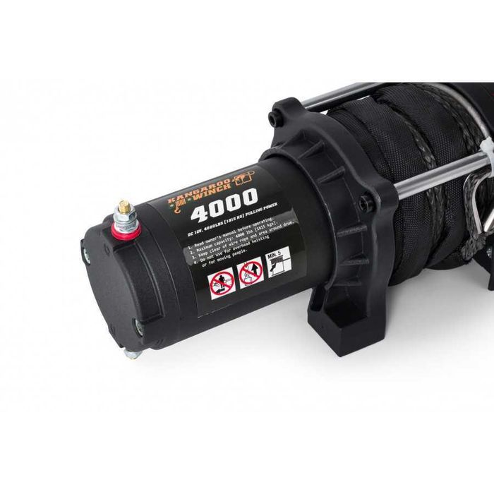 Troliu KANGAROOWINCH K4000 (trage 1814 kg)cablu otel sau sintetic