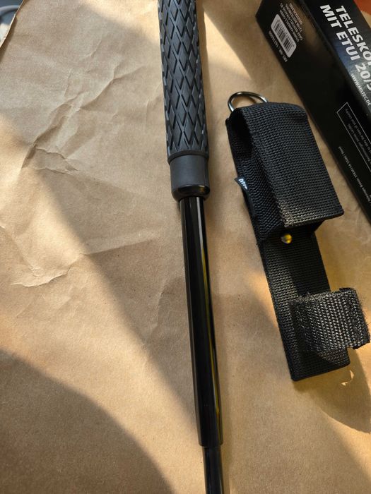 Немска Телескопична Палка Mil-Tec® (53 см) – Стомана и TPE