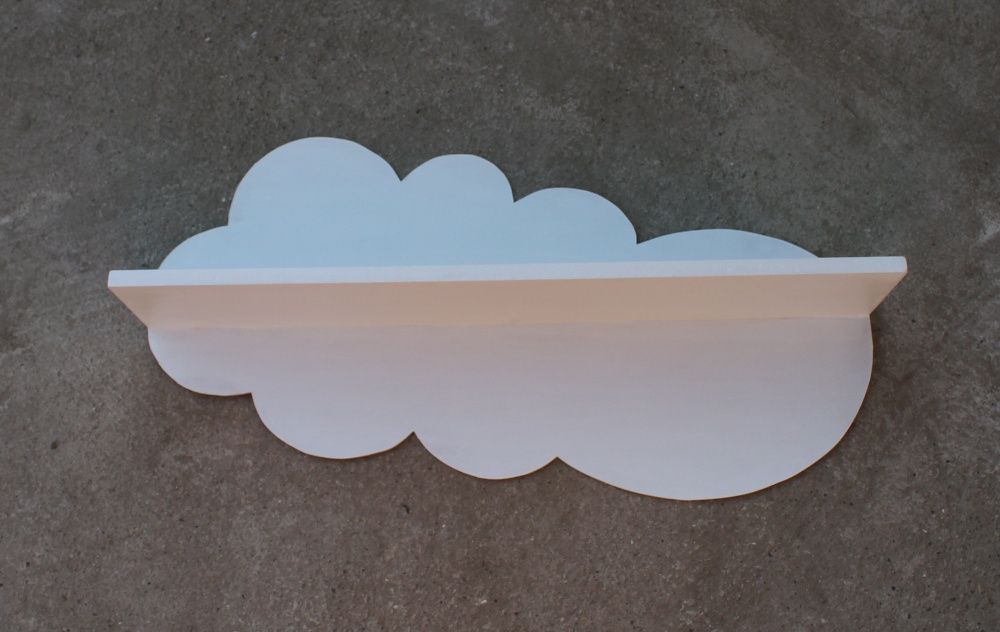 етажерка облак за детска стая