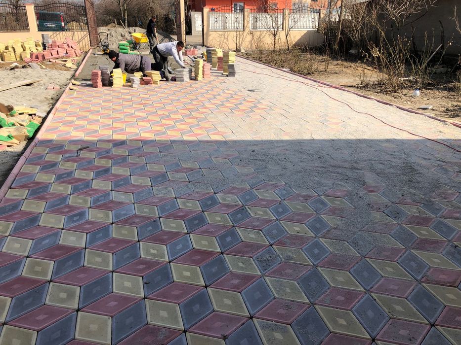 Pavaje,Pavele,Dale ROMB 3D, Transport si montaj