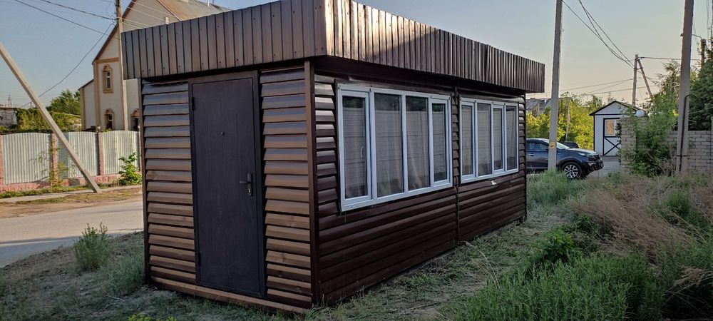 Киоск 6х2,5м. Утеплённый