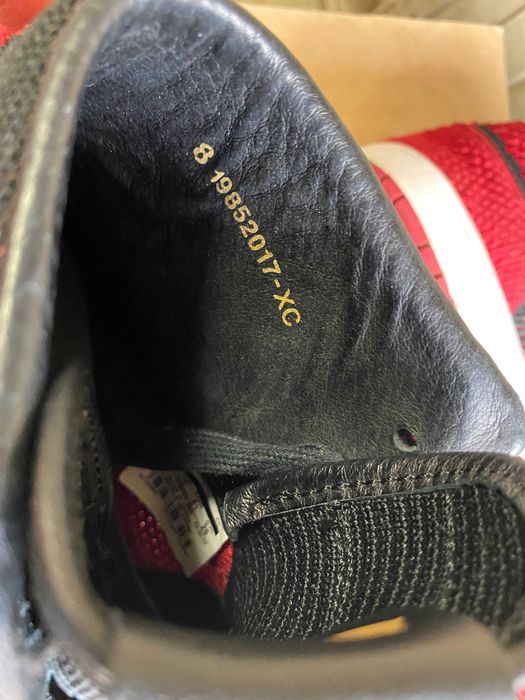 ''Jordan 1 Retro High OG Flyknit Bred''оригинални маратонки 41 номер