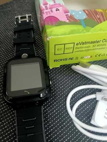 Детски смарт часовник с GPS тракер, SIM карта за разговори