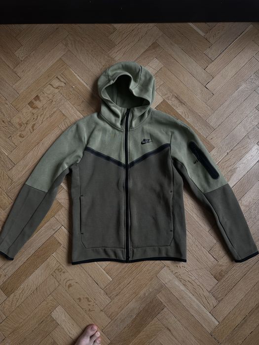 Nike tech green анцуг olive зелен Оригинален! CU4495-222