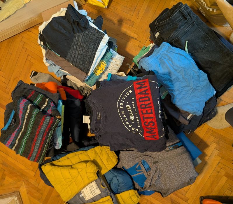 Lot haine băieți 10-12 ani