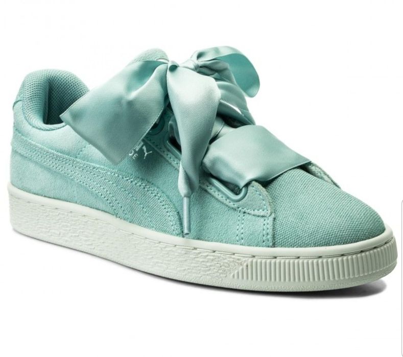 Adidasi Puma Suede Hearts Pebble Wn's 365210 03 Originali