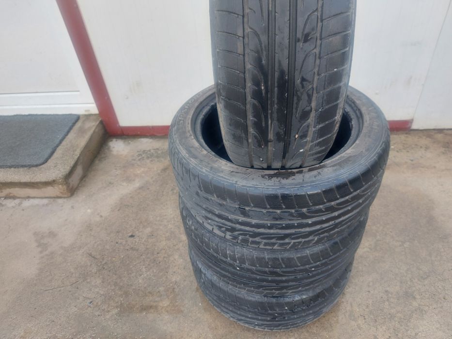 100 lei bucata! Set anvelope de vara 215 45 r16 Dunlop