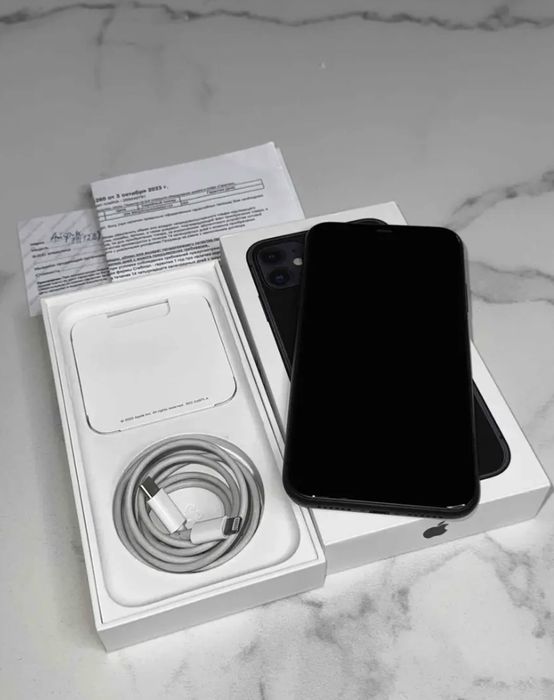 Айфон 11 память 128 ёмкость 84