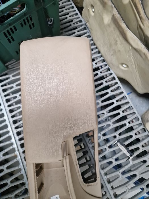 Cotiera piele crem gri bmw e90 e91 e92 e93 europa volan stanga