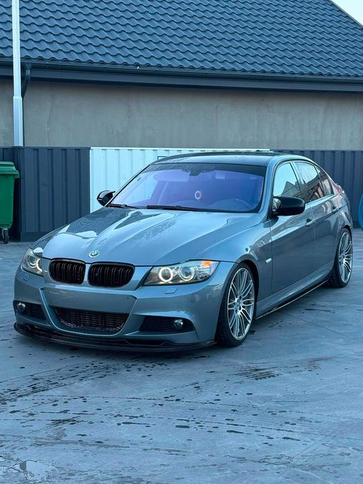 Set Extensii Prelungiri Praguri Laterale Dedicate BMW E90 E91, Lucios