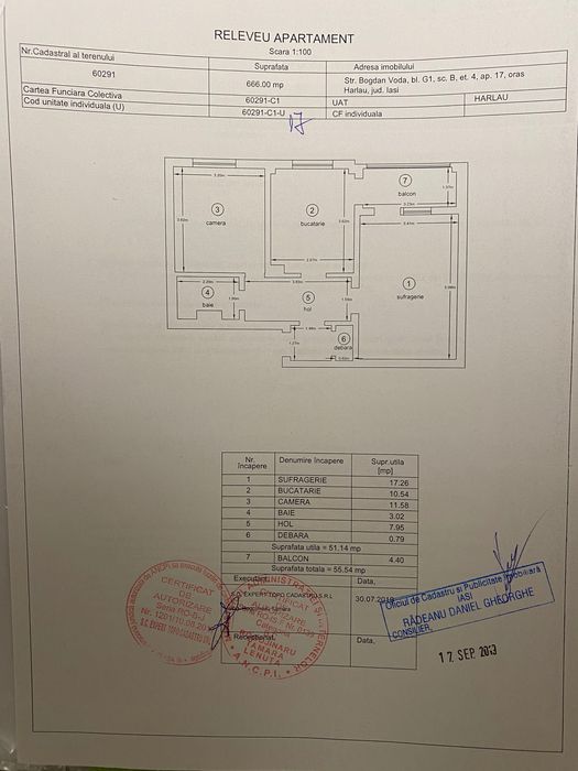 Apartament de vanzare