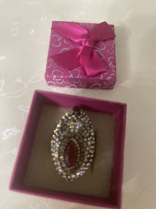 Браслет  серебрянный с феанитами