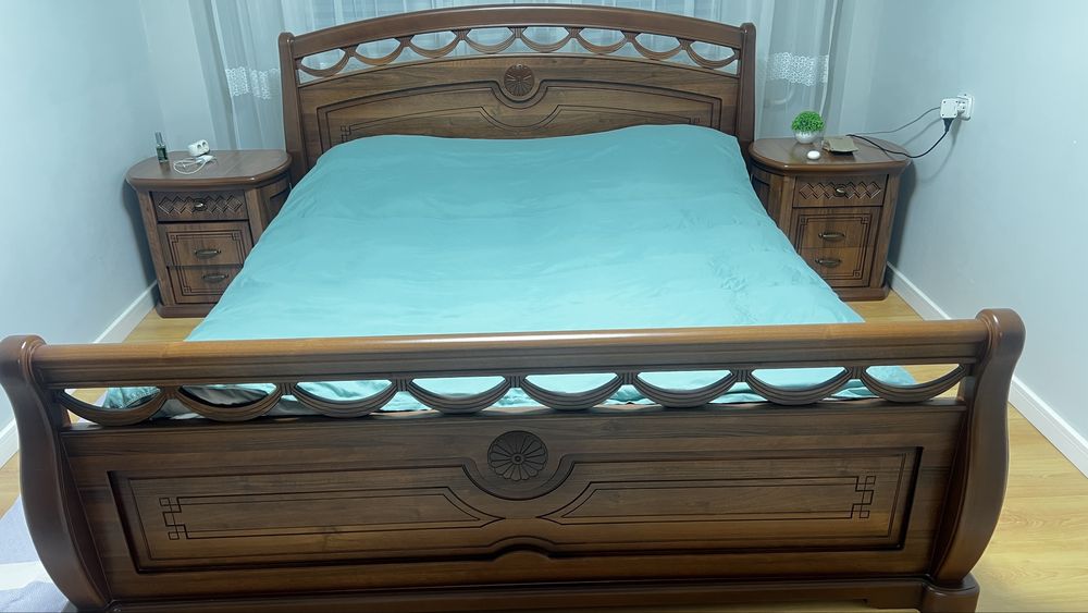 Кровать 2тумба комод айна