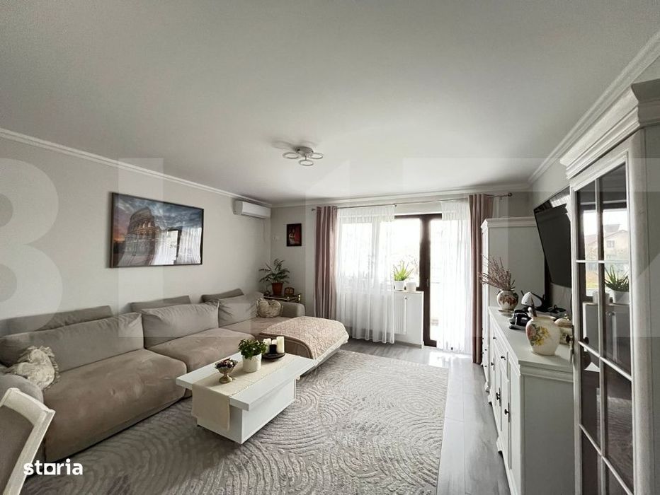 Apartament 2 camere | Bloc nou | Zona linistita de case | Parcare + bo