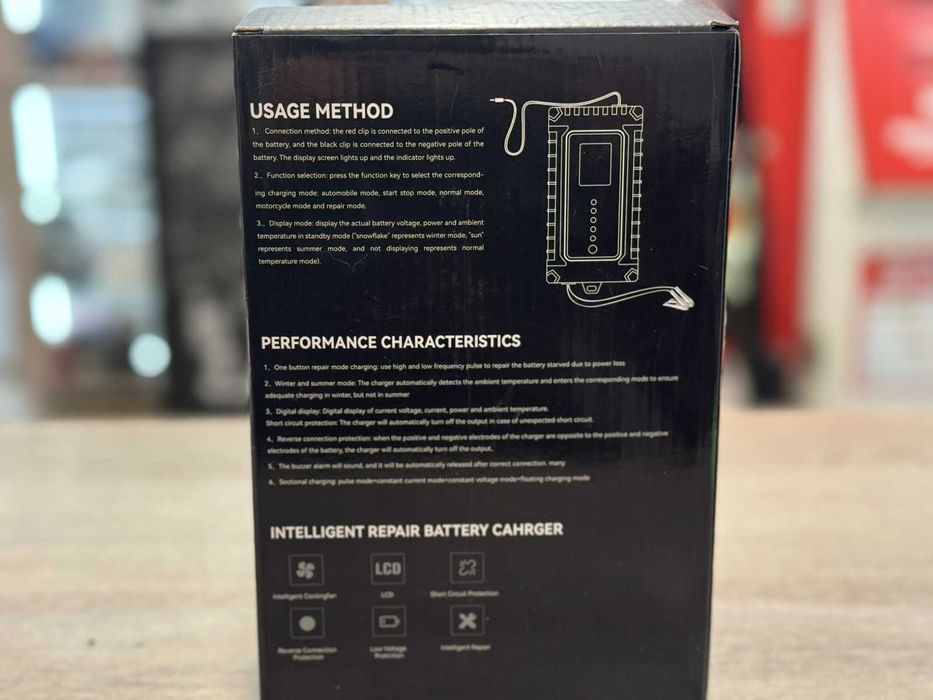 Зарядно устройство Luxeon BC-1210 – Интелигентно зарядно за 12V и 24V