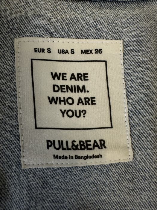 Джинсовая куртка PULL&BEAR