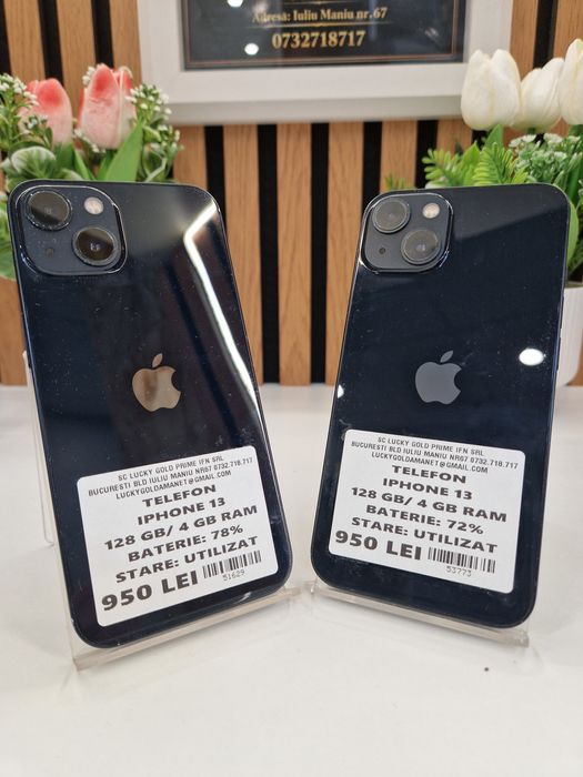 Iphone 13 128GB / 4GB RAM 72% Baterie Garantie! #53773 #51629