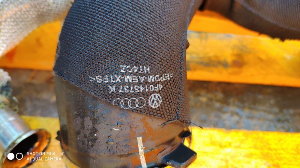 Комплект тръби за двигател на Audi A6 C6 4F 3.0D Facelift изпускателен