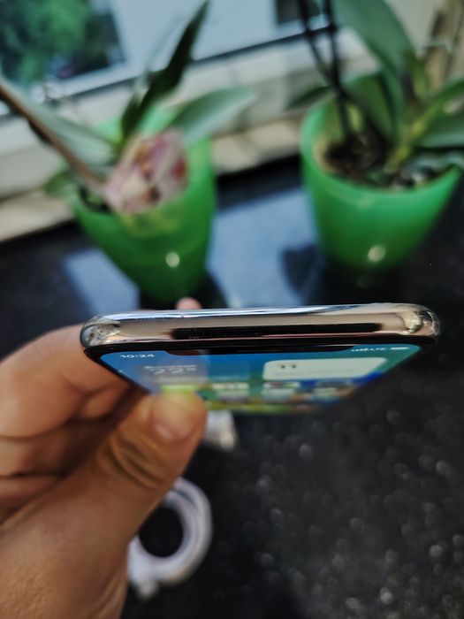IPhone X 256GB Display Original Alb Impecabil
