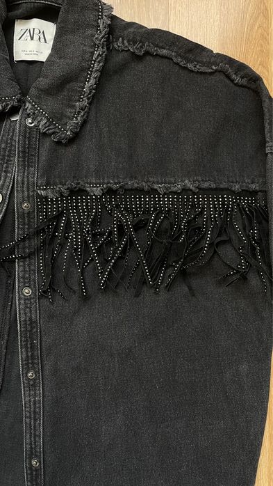 Джинсовая женская рубашка