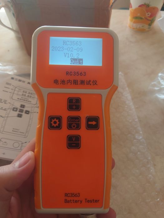 Тестер батареи RC3563, ESR METER