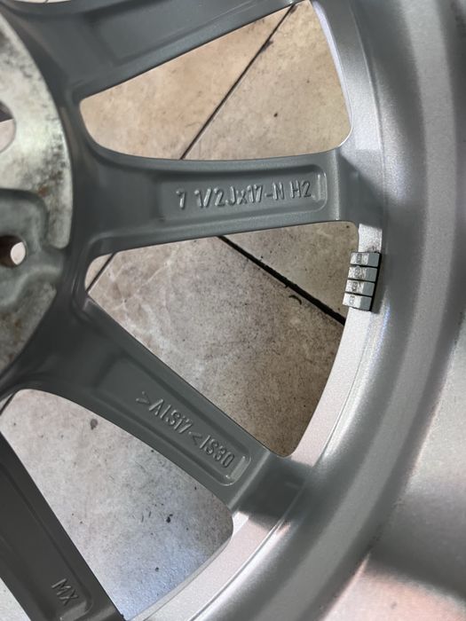 Jante audi /bmw -5x112 r17 impecabile - pret 2000 lei set