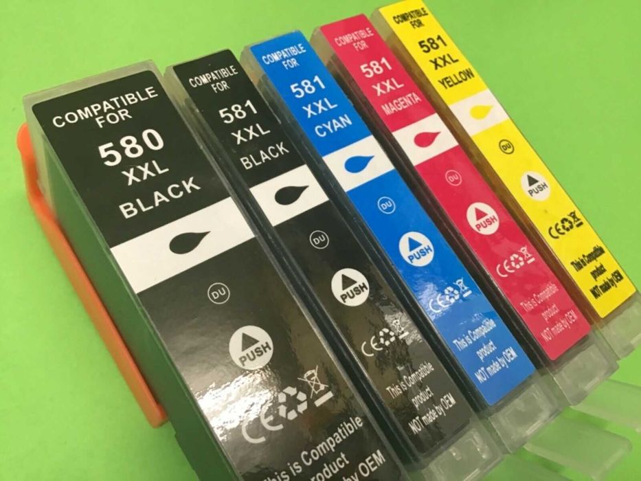 Комплект мастилници касети тонер мастило Canon TS705 PGI580 CLI581