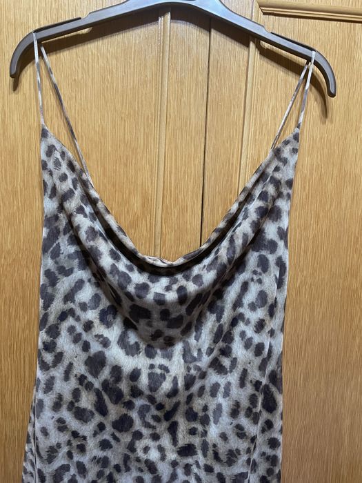 Rochie lunga Zara animal print