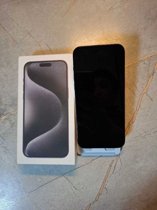 iPhone 15 Pro Max, Black Titanium LLA 256GB 92%, идеальное состояние