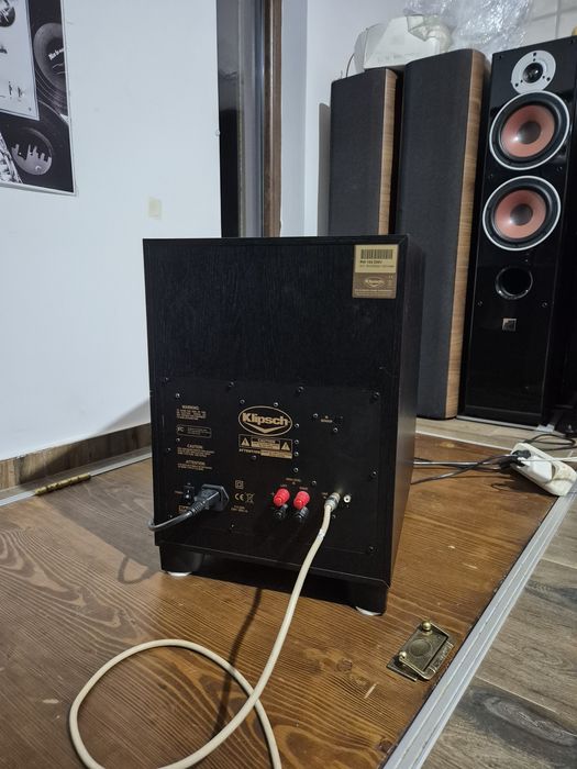 Klipsch RW10D subwoofer activ TOP