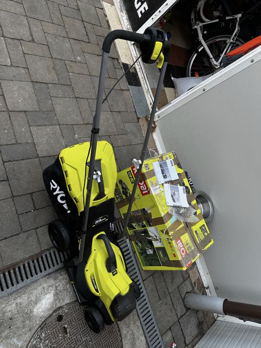 Circular si masina de tuns iarba electrica Ryobi