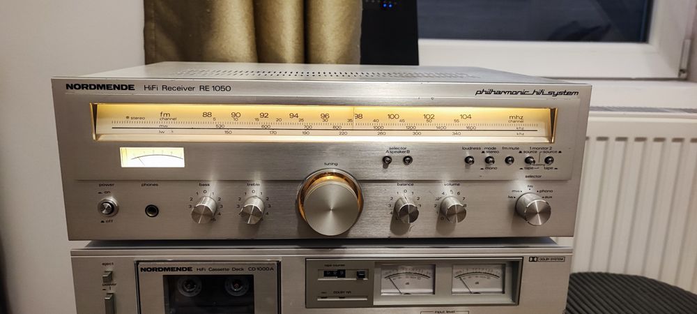 Amplificator Statie Audio Nordmende Receiver RE 1050