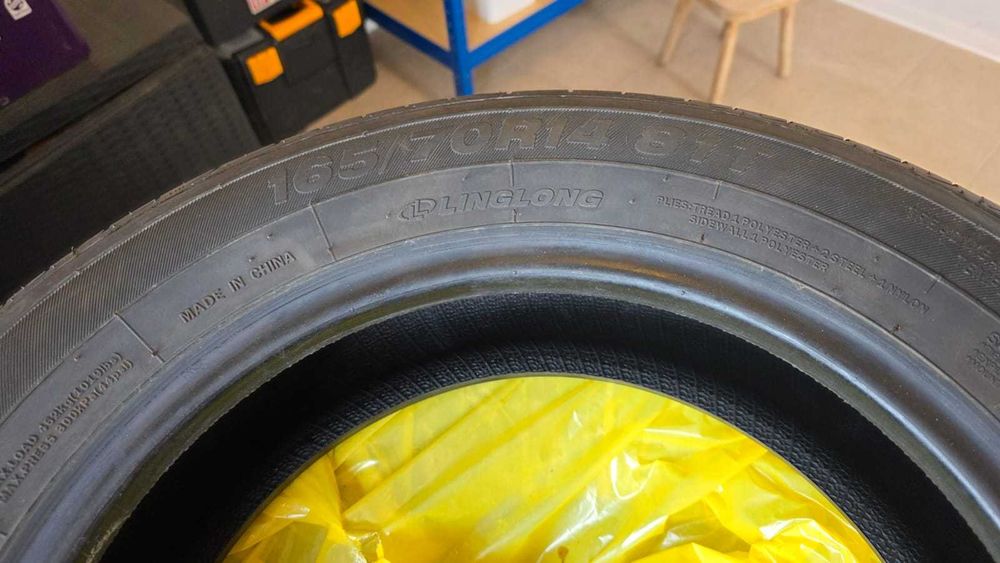 4 Anvelope vară 165/70 R14 Linglong Green-Max HP010 aproape noi