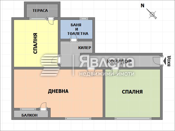 Продава се Тристаен апартамент в Варна, Център - 100 кв.м за 4500 €/кв.м - Снимка #1