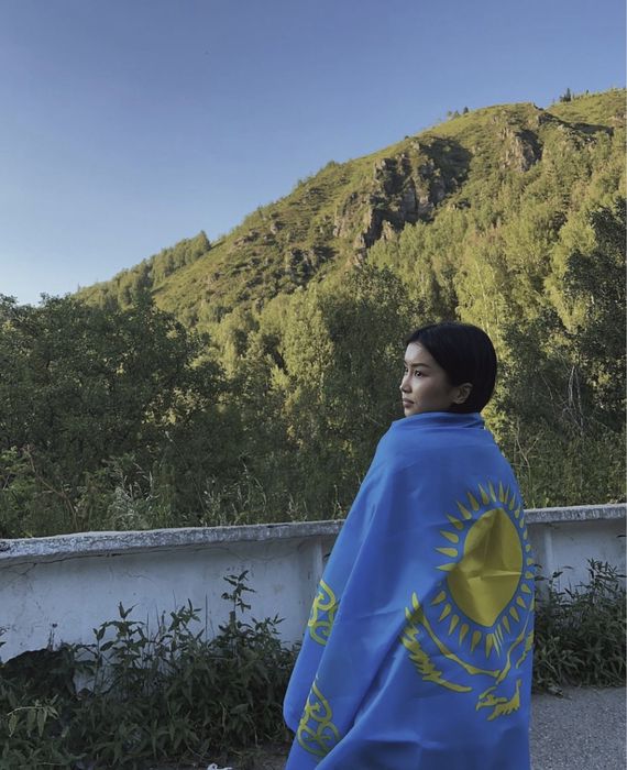 Флаги Казахстана. Флаг.