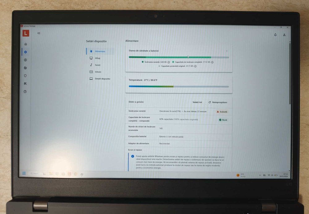 Lenovo Thinkpad L15 Gen 1 Ryzen 7 Pro 4750U 16Gb 512Gb