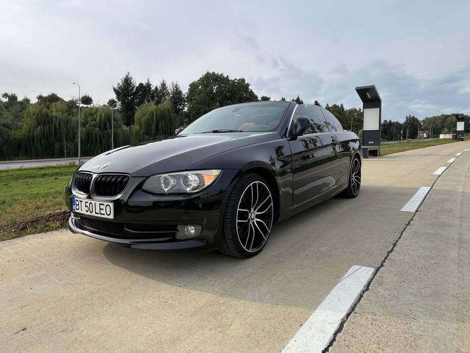 Bmw 320d e93 Cabrio / manuala / interior rosu
