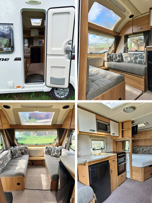 Rulota Swift S-Line 2014, echipat offcamping, inmatriculata.