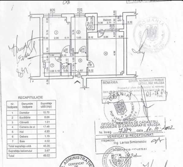Apartament 2 camere decomandat