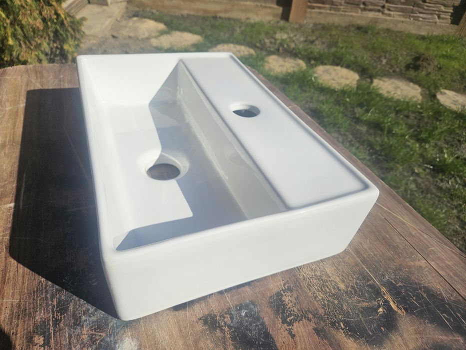 Lavoar baie pe blat Makira 39x26 cm