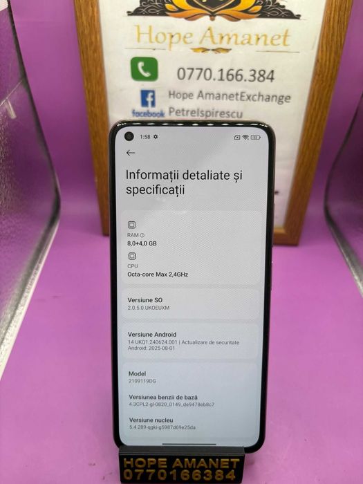 HOPE AMANET P2-Xiaomi mi11 lite 128 GB/8 RAM